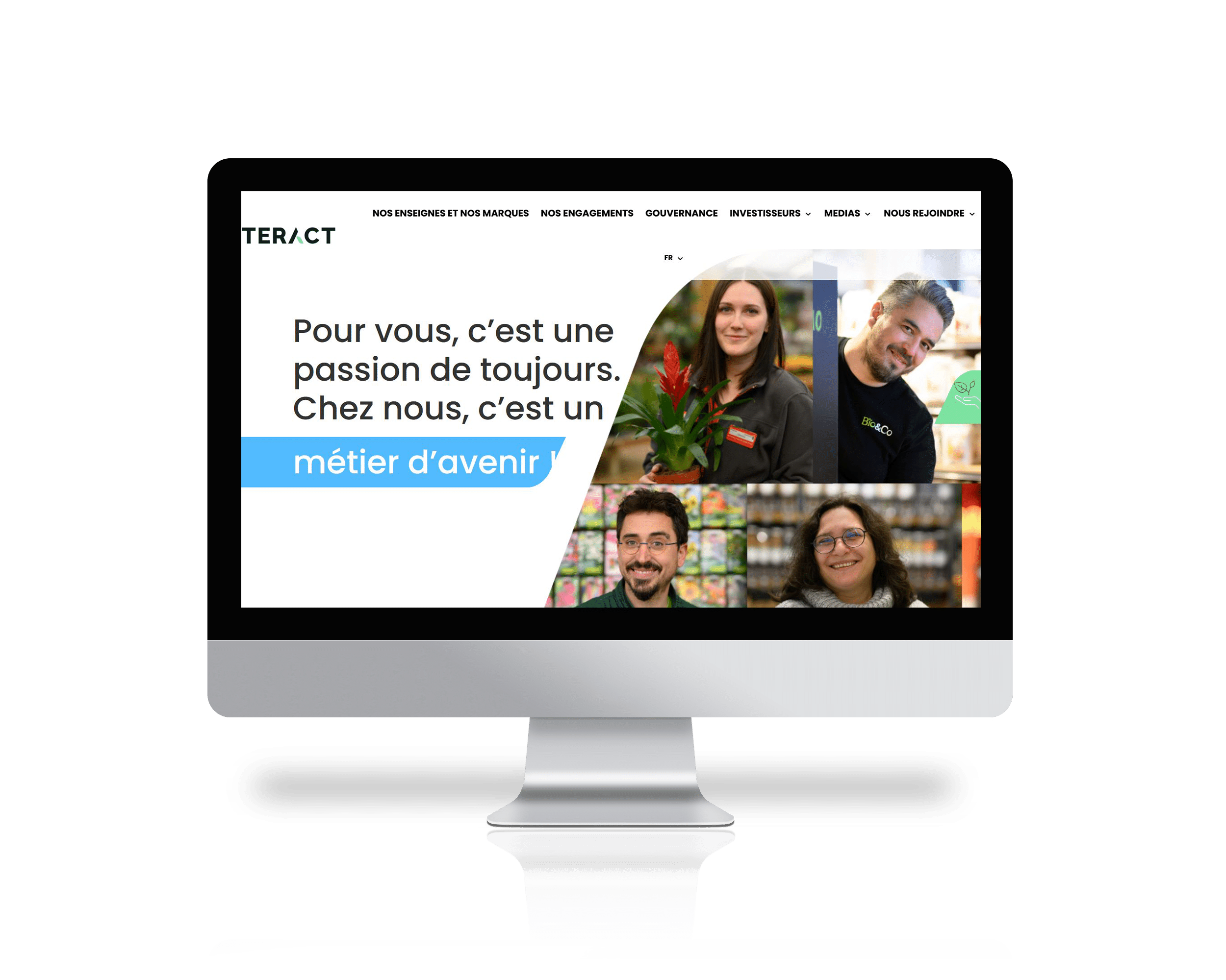 rédaction web de la rubrique employeur de TERACT